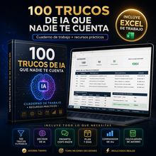 100 Trucos de IA que Nadie te Cuenta + Excel + (App TrucosIA)