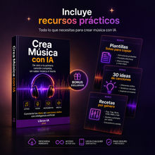 Crea canciones completas con voz, letra y música… sin saber tocar ni leer una sola nota