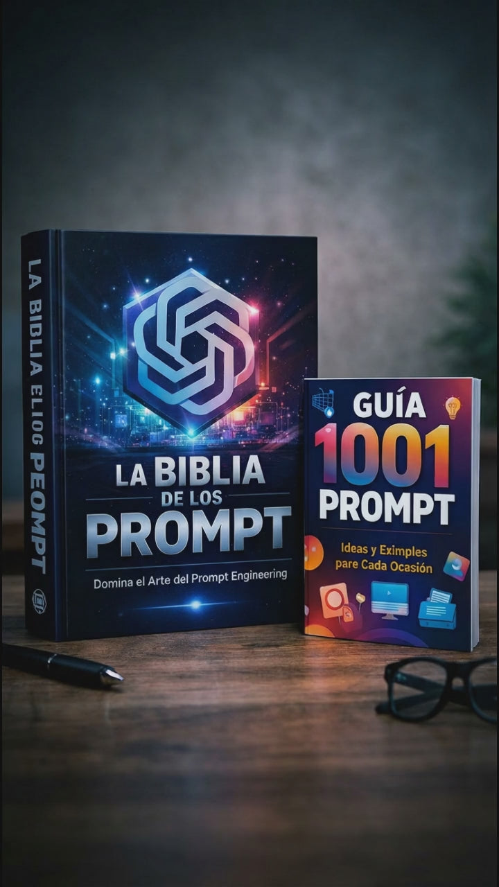 #1 DOMINA EL ARTE DE LOS PROMPT + (APP Creador de Prompts Fácil)